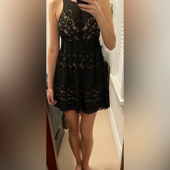 Free People Black Lace Dress - Picture 5 of 6